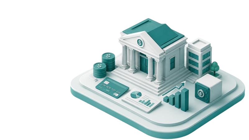 Financial institution illustration